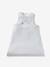 Sleeping Bag in Cotton Muslin for Babies, IN THE CLOUDS striped blue - vertbaudet enfant 