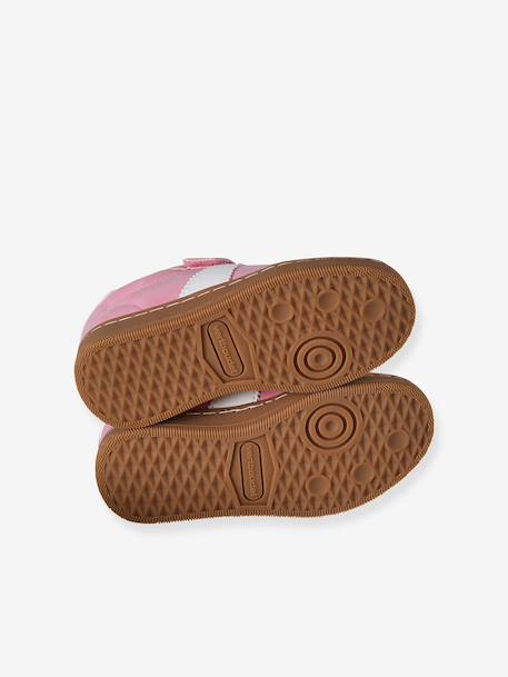 Trainers with Hook-&-Loop Fasteners & Elasticated Laces for Children, Designed for Autonomy rose+set pink - vertbaudet enfant 