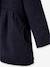 Manteau à capuche fille drap de laine MARINE GRISE+VIOLINE - vertbaudet enfant 