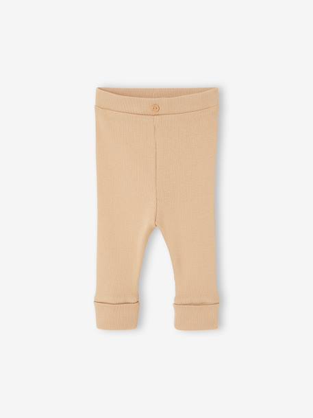 Legging bébé naissance évolutif beige+brun+marine+ROSE CLAIR UNI - vertbaudet enfant 