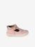 Soft Leather Pram Shoes for Babies, Designed for Crawling gold+rose - vertbaudet enfant 