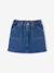Girls' denim skirt brut denim+light blue+medium blue - vertbaudet enfant 