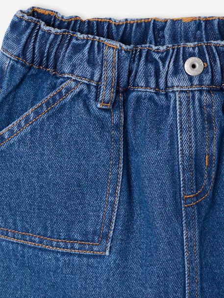 Girls' denim skirt brut denim+light blue+medium blue - vertbaudet enfant 