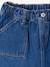 Jupe en jean fille bleu clair+bleu moyen+denim brut - vertbaudet enfant 