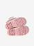 Wellies in Printed Natural Rubber for Children printed beige+printed pink - vertbaudet enfant 