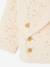 Wrap-Over Cardigan with Front Opening for Newborn Babies anthracite+marl beige+vanilla - vertbaudet enfant 