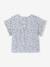Fancy T-Shirt for Baby Girls ecru+navy blue - vertbaudet enfant 