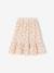 Printed Midi Skirt for Girls ecru - vertbaudet enfant 