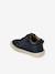 Soft Leather Lace-Up Boots, Designed for First Steps blue+camel+khaki+navy blue+set blue - vertbaudet enfant 
