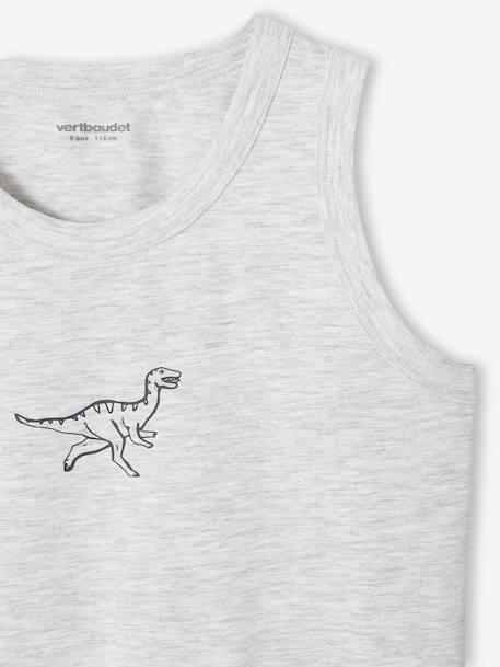 Pack of 3 boy's tank tops navy blue - vertbaudet enfant 