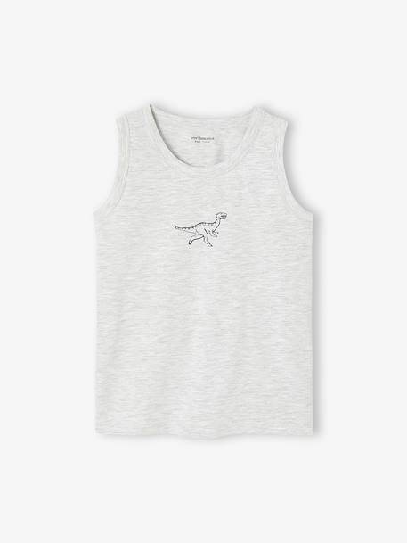 Pack of 3 boy's tank tops navy blue - vertbaudet enfant 