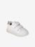 Trainers with touch 'n' close fastening for babies printed white - vertbaudet enfant 
