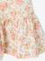 Printed Midi Skirt for Girls ecru - vertbaudet enfant 