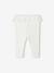 Jersey Knit Leggings for Newborn Girls ecru - vertbaudet enfant 