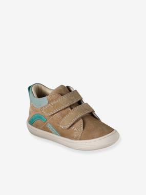 Shoes-Baby Footwear-Baby's First Steps-Pair of Soft Leather Boots for Babies, Designed for First Steps 