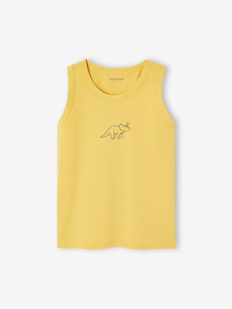 Pack of 3 boy's tank tops navy blue - vertbaudet enfant 