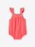 Barboteuse fille naissance en gaze de coton framboise - vertbaudet enfant 