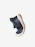 Soft Leather Lace-Up Boots, Designed for First Steps blue+camel+khaki+navy blue+set blue - vertbaudet enfant 