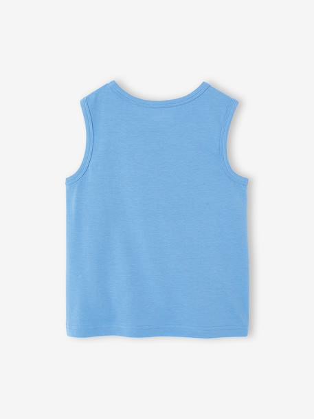Pack of 2 Tank Tops for Boys set blue+set white - vertbaudet enfant 