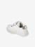 Trainers with touch 'n' close fastening for babies printed white - vertbaudet enfant 