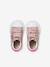 Striped Trainers with Hook-&-Loop Straps printed pink+striped blue - vertbaudet enfant 