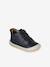 Soft Leather Lace-Up Boots, Designed for First Steps blue+camel+khaki+navy blue+set blue - vertbaudet enfant 