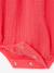 Baby girl's sleepsuit in cotton gauze raspberry pink - vertbaudet enfant 