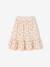 Printed Midi Skirt for Girls ecru - vertbaudet enfant 