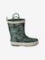 Wellies for Children, Designed for Autonomy printed green+set blue - vertbaudet enfant 
