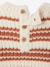 Striped Cotton Jumper for Baby Boys striped beige - vertbaudet enfant 