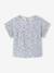 Fancy T-Shirt for Baby Girls ecru+navy blue - vertbaudet enfant 