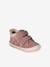 Chaussures premiers pas bébé scratch beige imprimé+bleu imprimé+bois de rose+bronze+lot rose+mauve+or+rose+rose imprimé+rose poudré+turquoise+vert imprimé - vertbaudet enfant 
