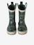Wellies for Children, Designed for Autonomy printed green+set blue - vertbaudet enfant 