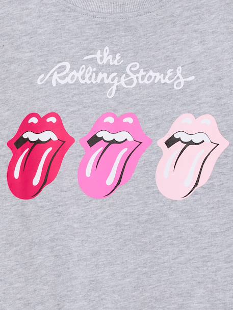 Rolling Stones girl's sweatshirt marl grey - vertbaudet enfant 