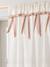 Dim-out cotton gauze tube curtain ecru - vertbaudet enfant 
