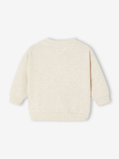 Miffy Unisex Sweatshirt for Babies marl beige - vertbaudet enfant 