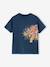 T-Shirt With Fun Motif for Boys aqua green+dusky pink+ocean blue - vertbaudet enfant 