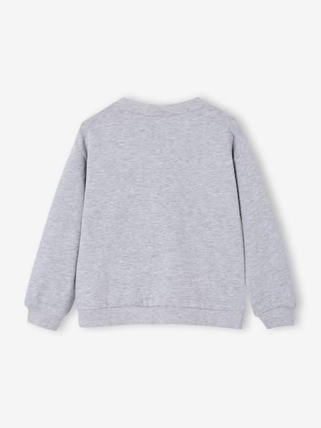 Rolling Stones girl's sweatshirt marl grey - vertbaudet enfant 