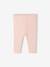 Ribbed Knit Leggings for Babies green+pale pink+rosy - vertbaudet enfant 