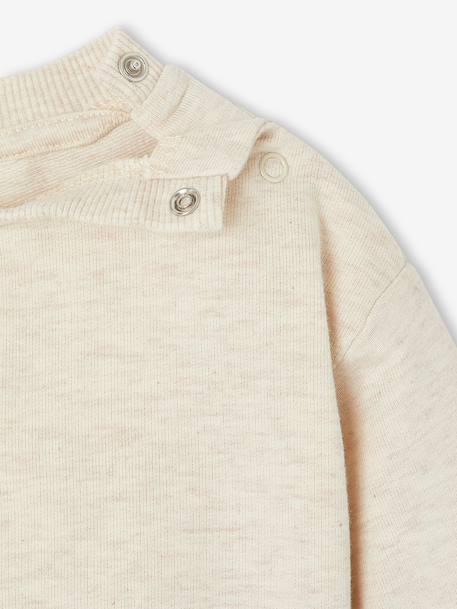 Miffy Unisex Sweatshirt for Babies marl beige - vertbaudet enfant 