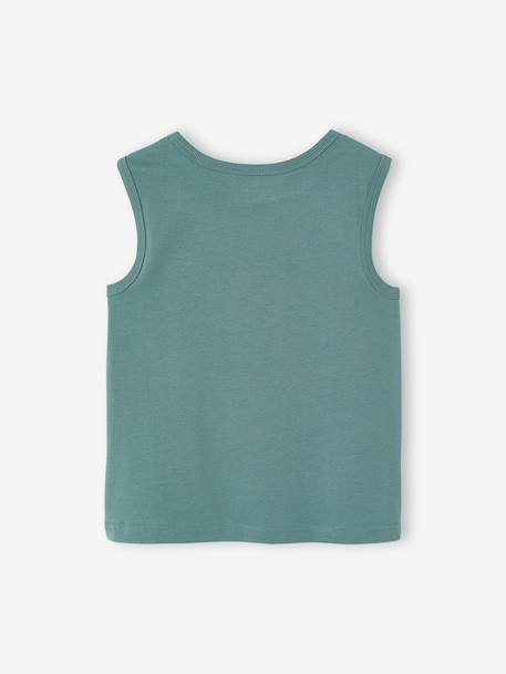 Débardeur garçon print surf vert d'eau - vertbaudet enfant 