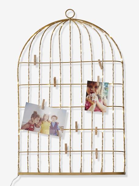 Pêle-mêle lumineux Cage à oiseaux DORE - vertbaudet enfant 