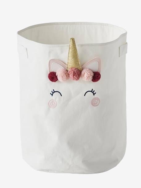 XL Storage Basket, Unicorn White - vertbaudet enfant 