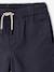 Twill Bermuda Shorts for Boys anthracite+camel - vertbaudet enfant 