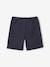 Twill Bermuda Shorts for Boys anthracite+camel - vertbaudet enfant 