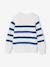 Striped Top for Boys caramel+ecru+ink blue+medium blue+sage green - vertbaudet enfant 