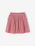 Coloured Skirt in Cotton Gauze, for Girls beige+grey blue+old rose+rose+sage green+violet - vertbaudet enfant 