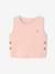 Sleeveless jumper for babies ecru+navy blue+rosy - vertbaudet enfant 