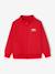 Sweat zippé garçon col camionneur marine+rouge - vertbaudet enfant 