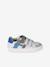 Trainers with Leather Hook-&-Loop Straps for Children ecru+set white - vertbaudet enfant 